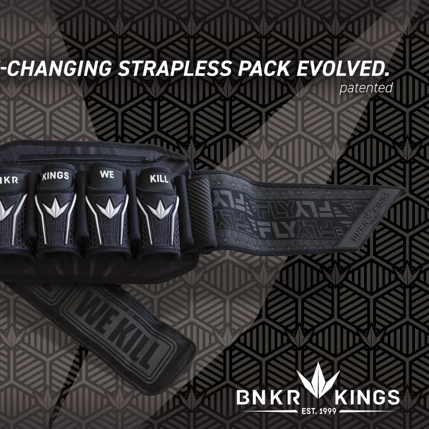 Bunkerkings Fly2 Pack 4+7 - Coronation Black