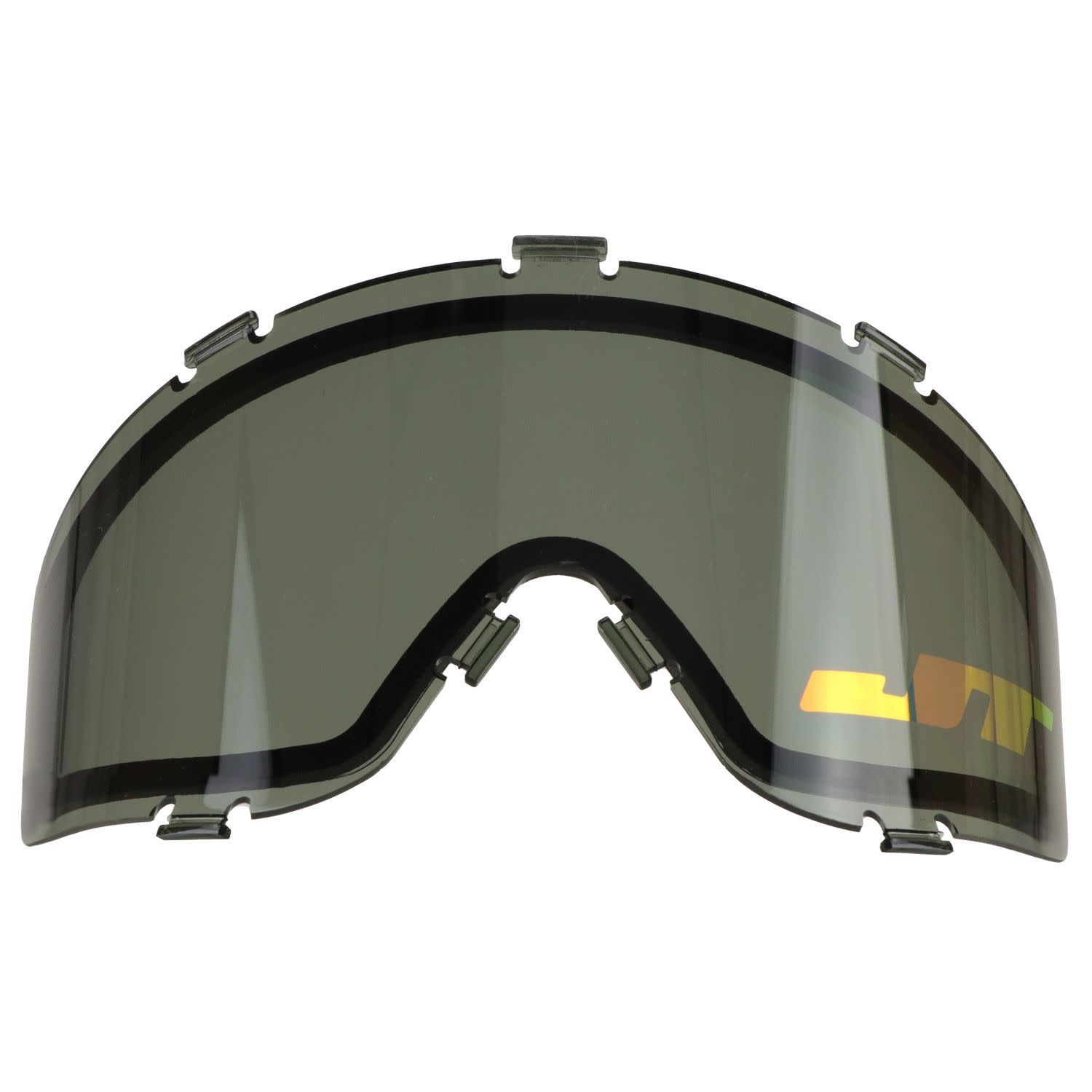 JT Spectra Lens Thermal Smoke w/ Red Chromatic Logo