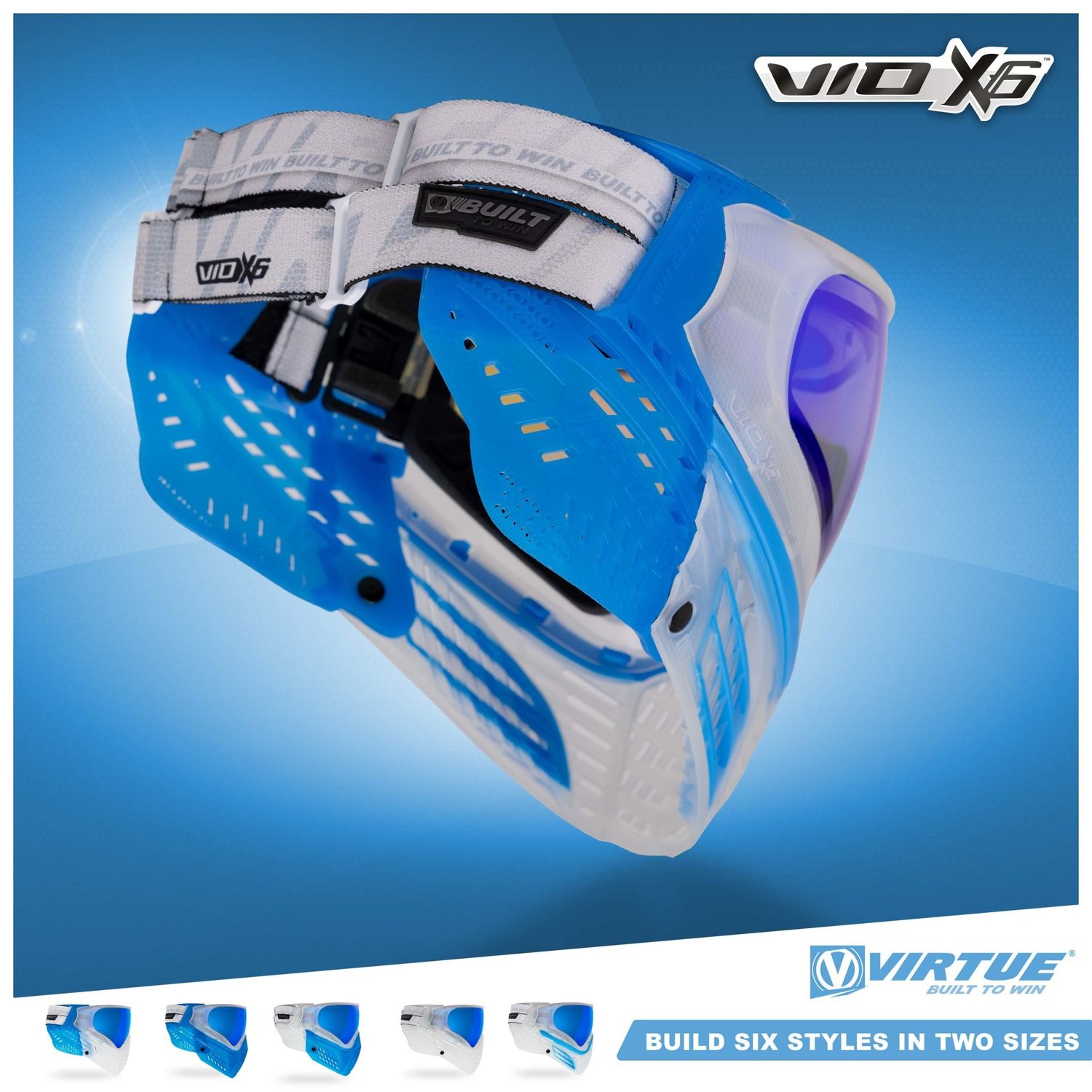 Virtue Vio X6 Goggles - Clear Ice
