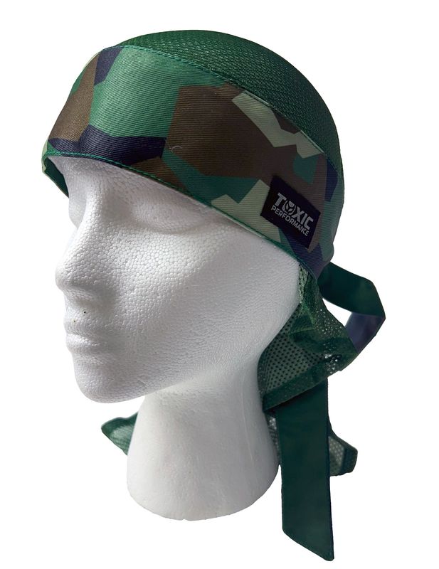 Toxic Performance Headwrap - M90 Camo Green