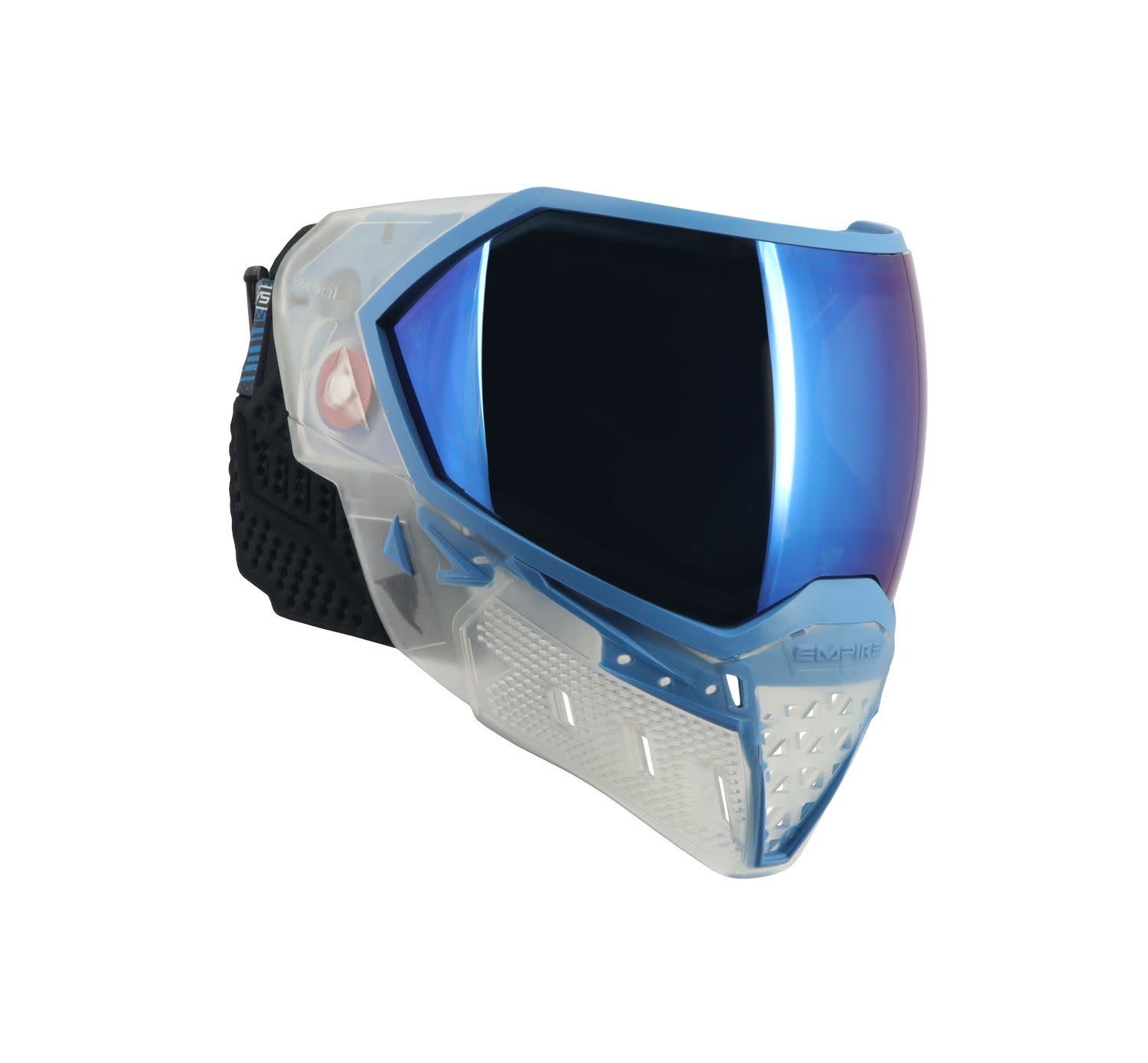 Empire EVS Goggles - Clear/ Blue - Blue Mirror Lens