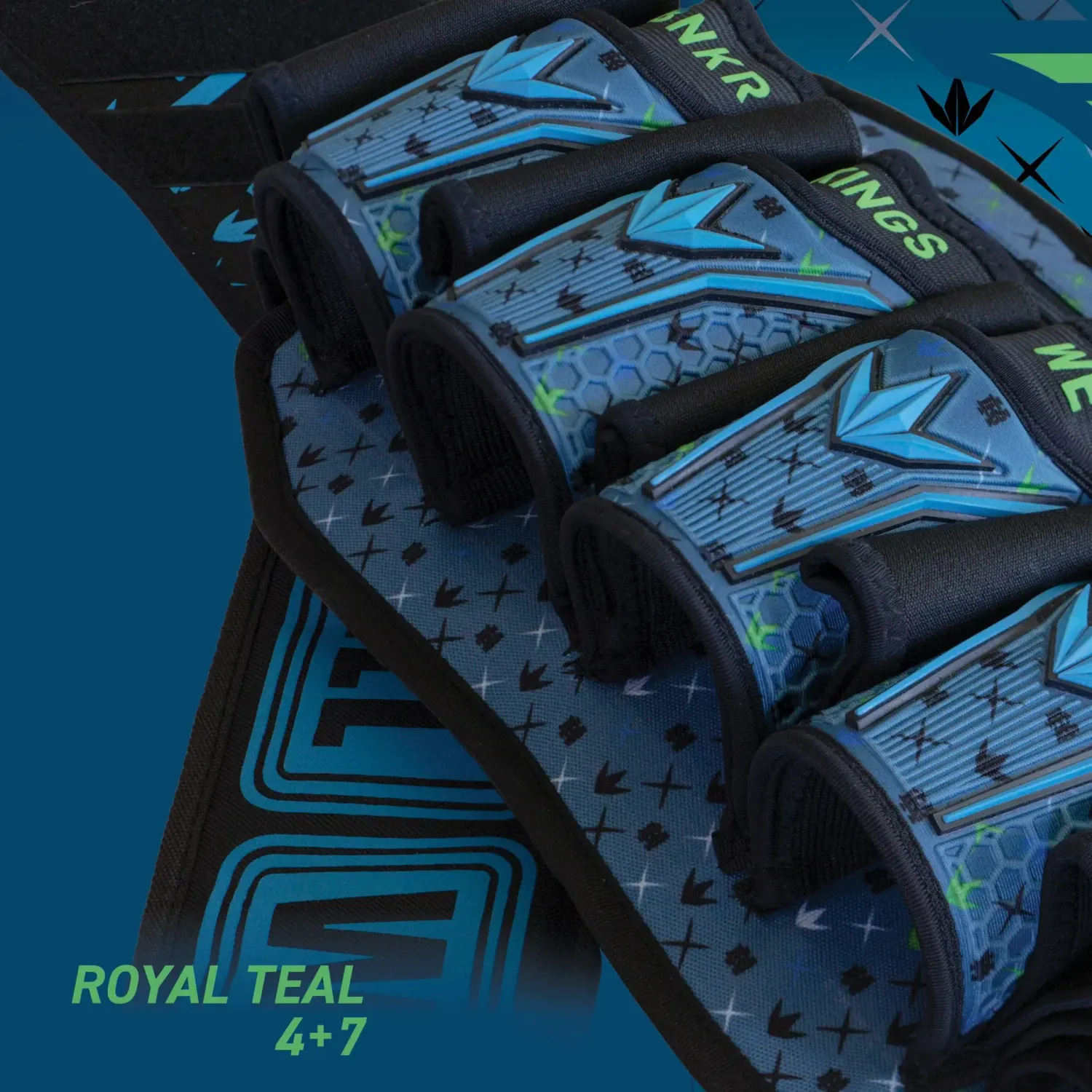 Bunkerkings Fly2 Pack 4+7 - Royal Teal