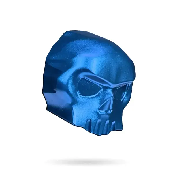 Infamous ETHA3 Skull Back Cap - Blue