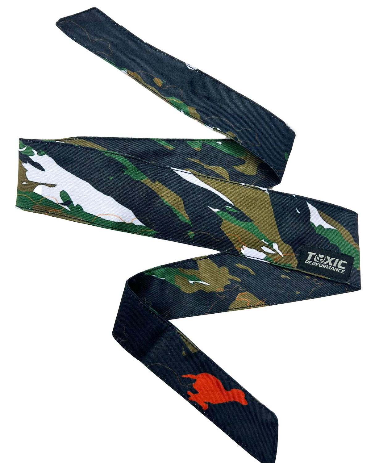 Toxic Performance Headband - White Tiger