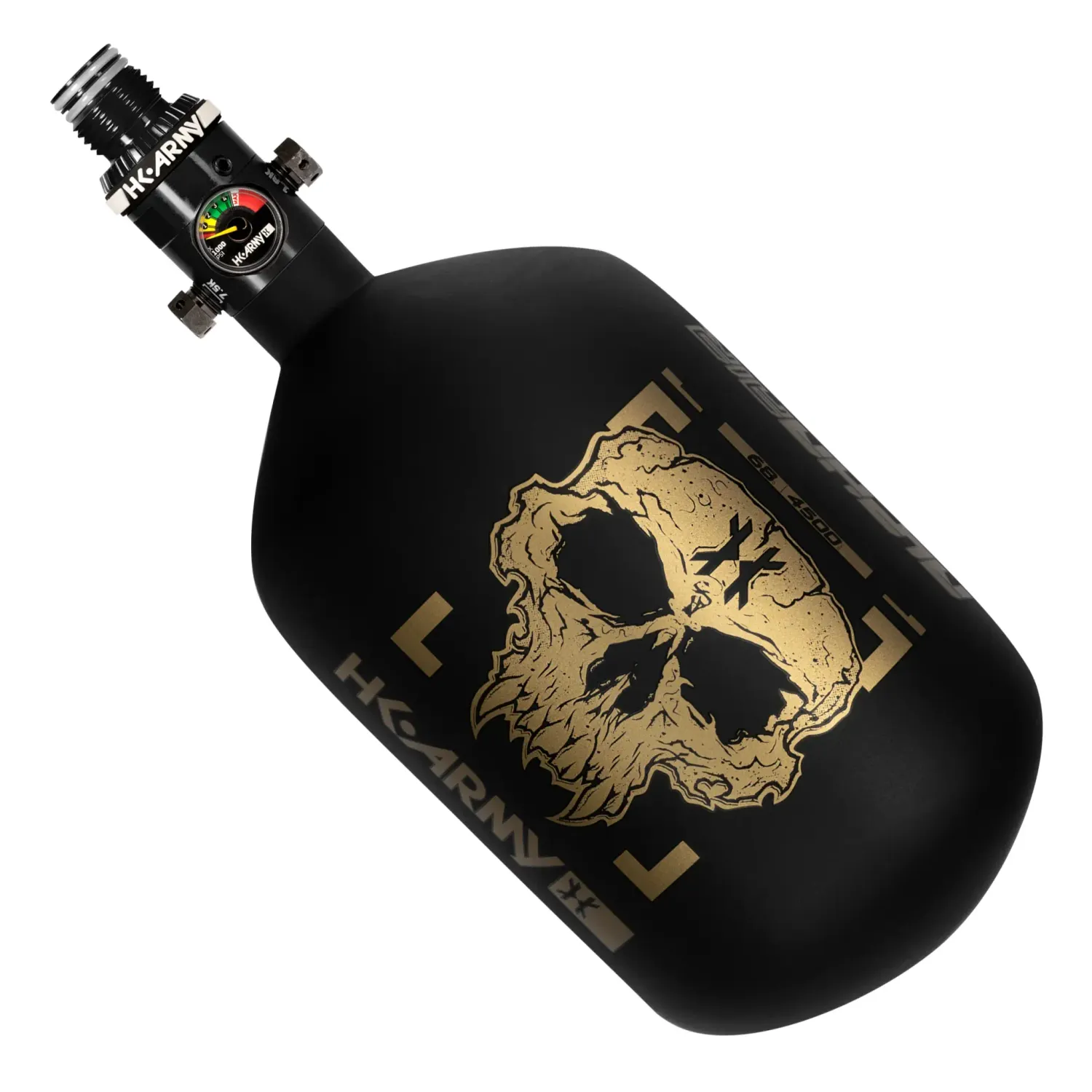 HK Army Compressed Air Tank Alpha 68 / 4500 - Doom (Black/ Gold)