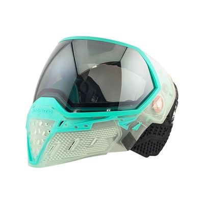 Empire EVS Goggles - Clear/ Teal - Silver Mirror Fade Lens Empire EVS Goggles - Clear/ Teal - Silver Mirror Fade Lens