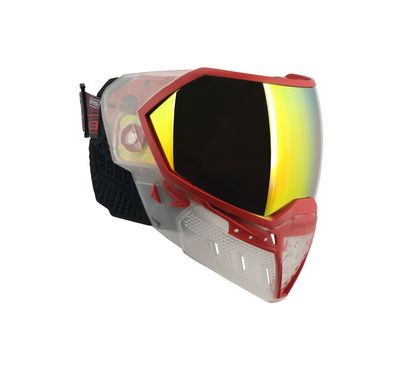 Empire EVS Goggles - Clear/ Red - Fire Mirror Lens Empire EVS Goggles - Clear/ Red - Fire Mirror Lens