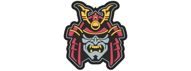 Samurai PVC Patch