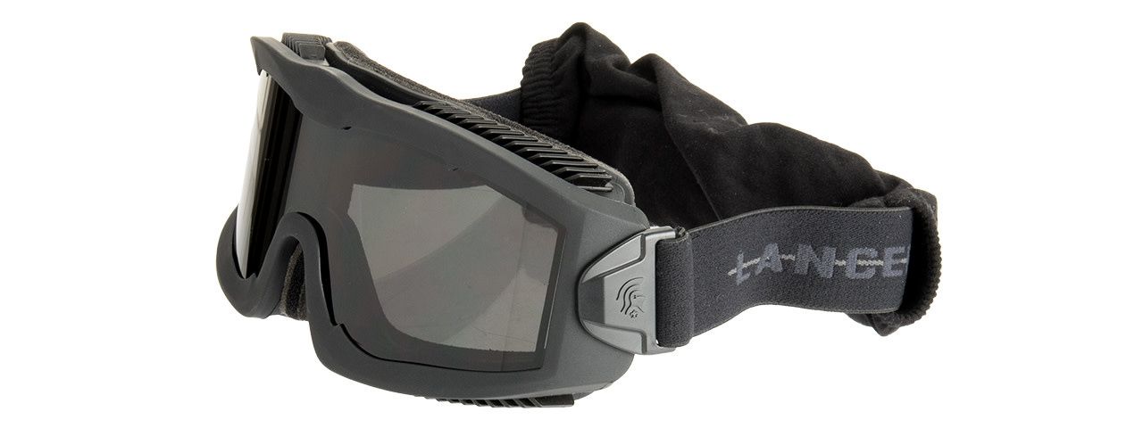 Lancer Aero Airsoft Goggles - Black