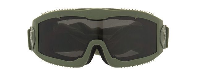 Lancer Aero Airsoft Goggles - Olive Green