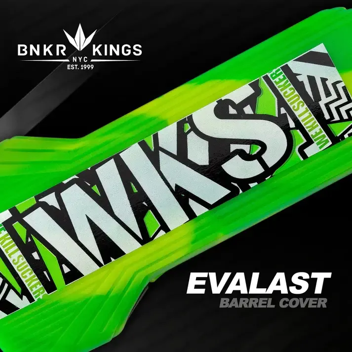 Bunkerkings Barrel Cover Shred - Lime