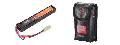 Lancer Tactical 11.1v 1300mAh 15C Stick Lipo Battery (Tamiya)
