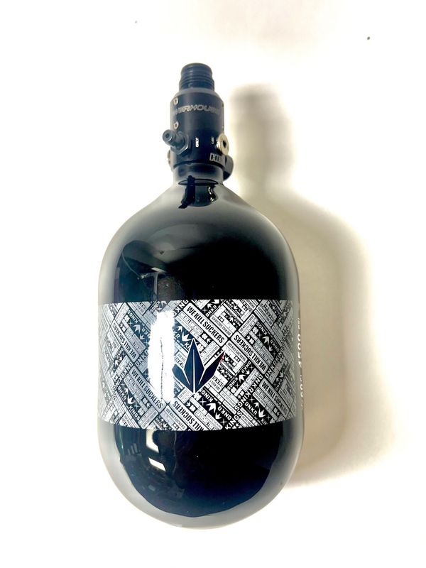 Bunkerkings FN Lite Air Tank w/ Hook Regulator - 60ci - Black WKS