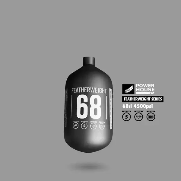 Powerhouse Featherweight Air Tank 68ci (Bottle Only)