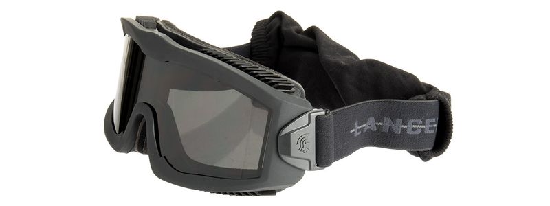 Lancer Aero Airsoft Goggles - Black