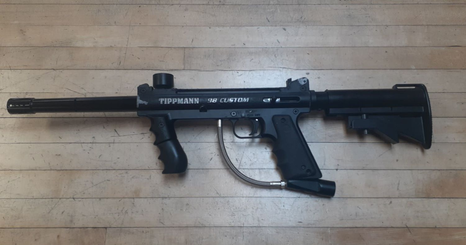 Pre Owned Tippmann 98 Custom w/stock