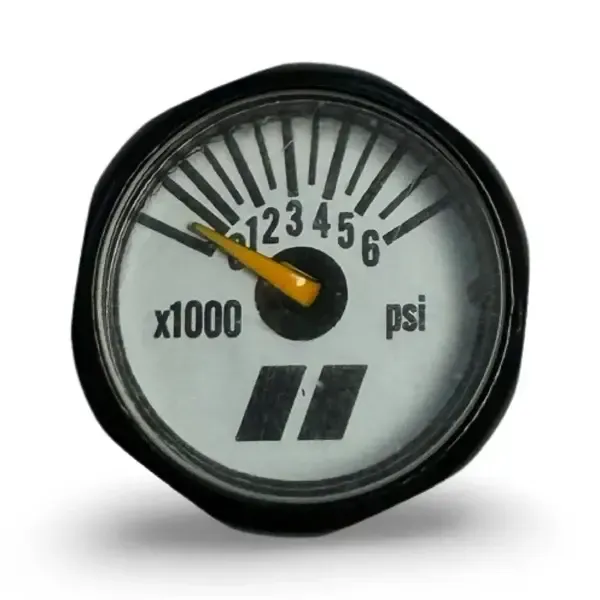 Powerhouse Tank Gauge 6000 PSI - White