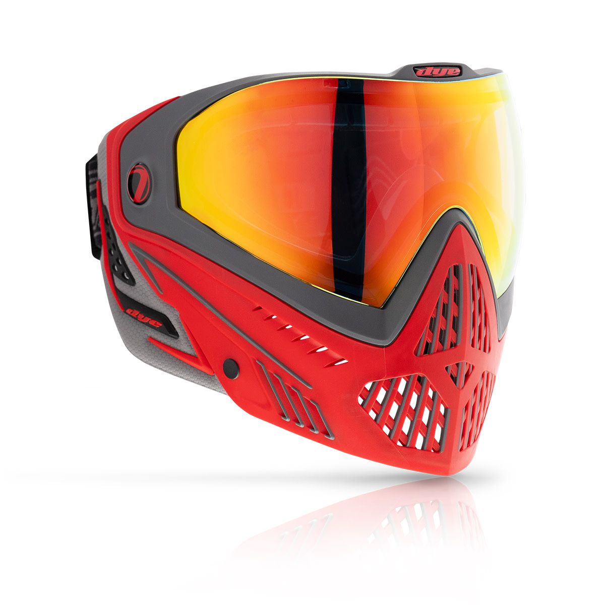 DYE i5 Goggles - Shadow Fire (Grey/ Red)