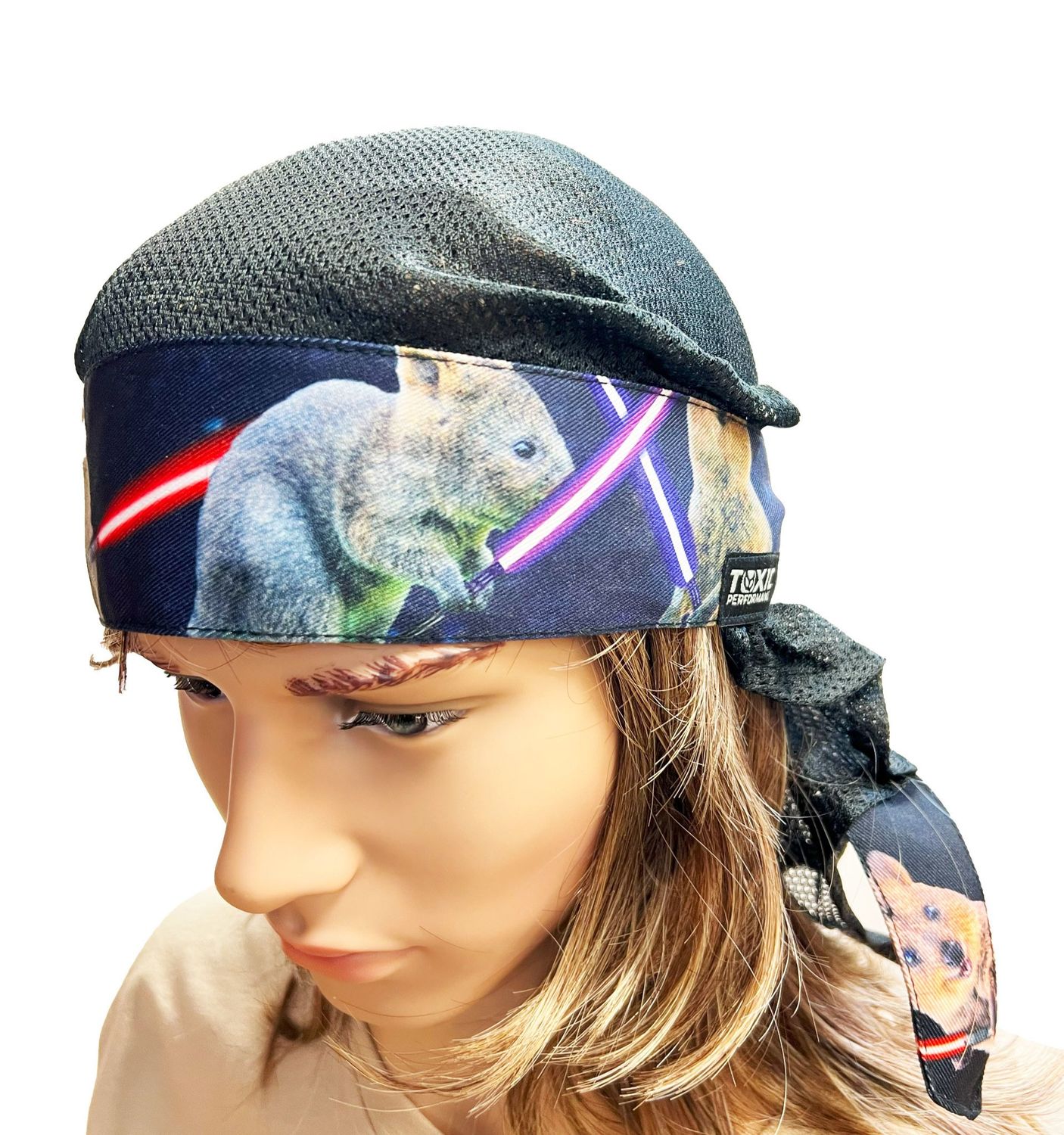 Toxic Performance Headwrap - Star Quok