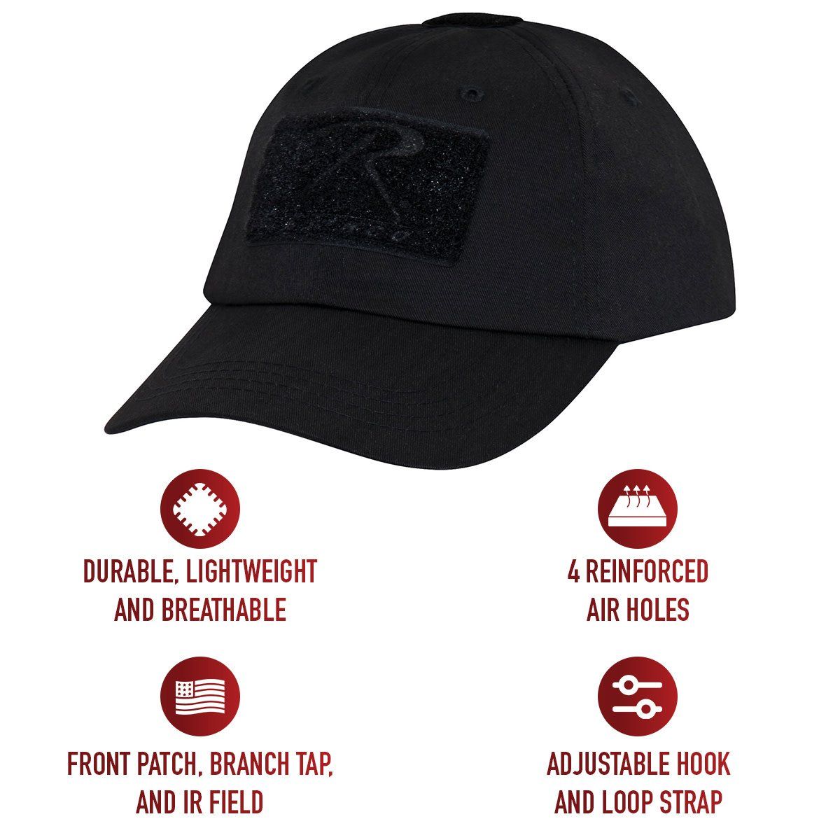 Tactical Operator Cap Black