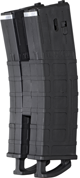 Tippmann TMC / Stormer Magazine with Coupler Two Pack Black