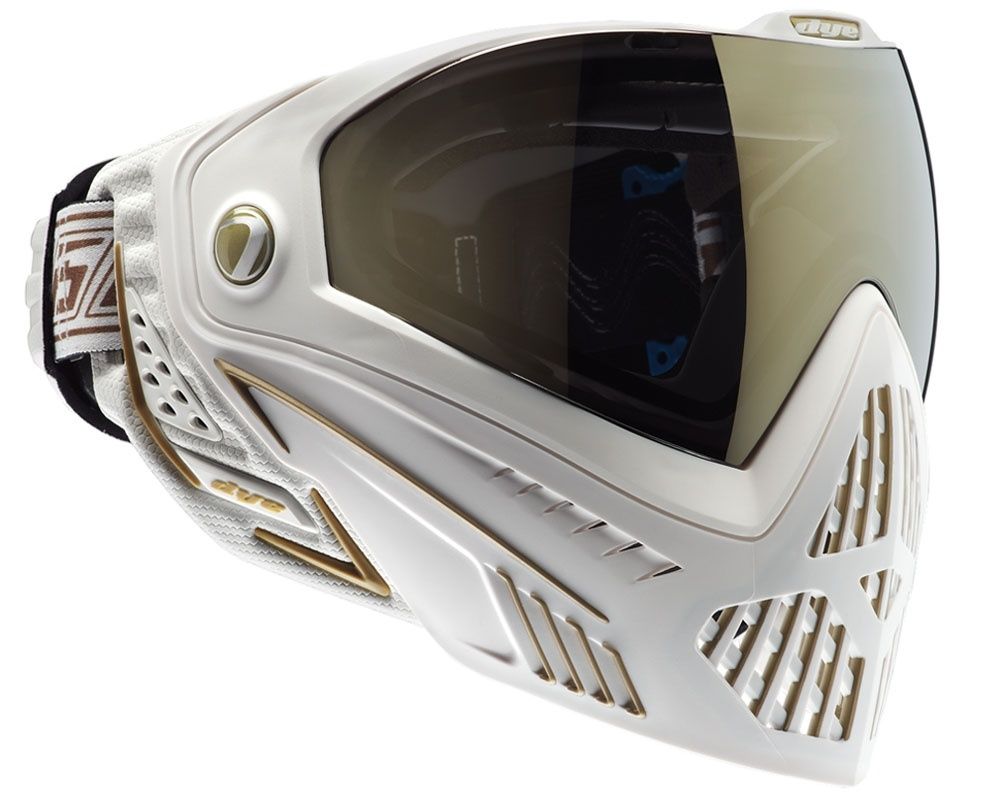 DYE i5 Goggles - White/ Gold