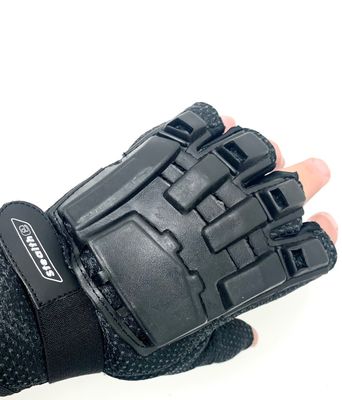 Stealth E Hard Back Gloves Fingerless 