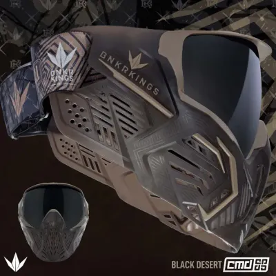 Bunkerkings CMD Goggles -Black Desert