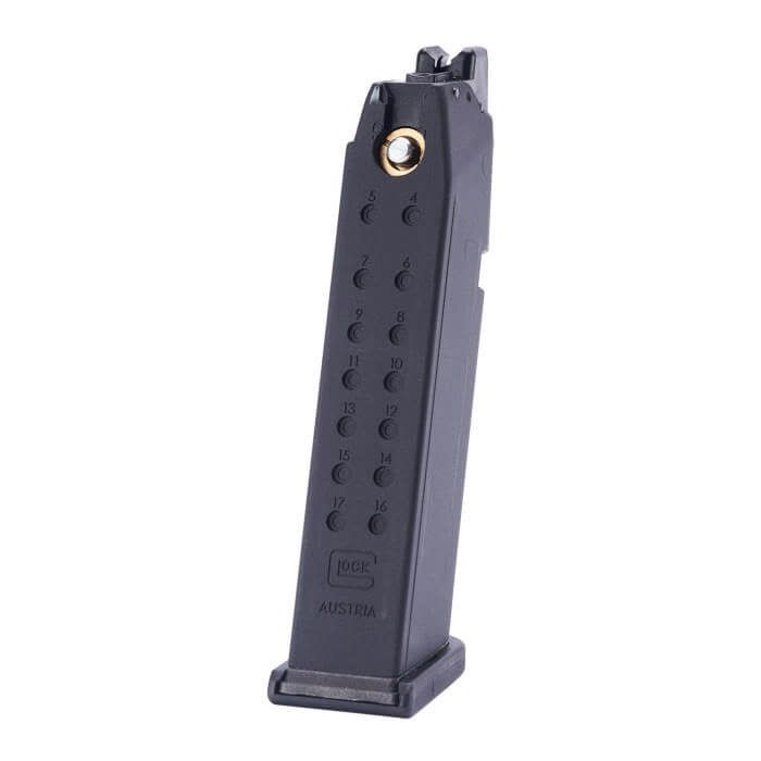 Umarex Airsoft Magazine - GLOCK 17, 18, 19, 19X GBB - Blk