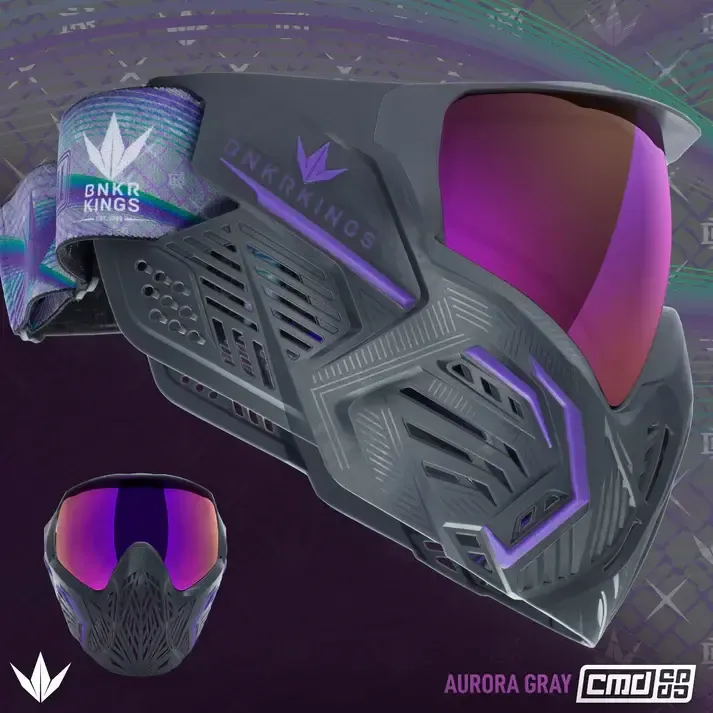 Bunkerkings CMD Goggles -Aurora Grey