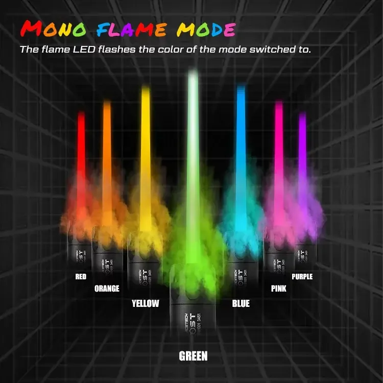 AceTech Bifrost Tracer Unit - Multi Color RGB Flame Effect
