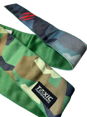 Toxic Performance Headband - M90 Camo Green
