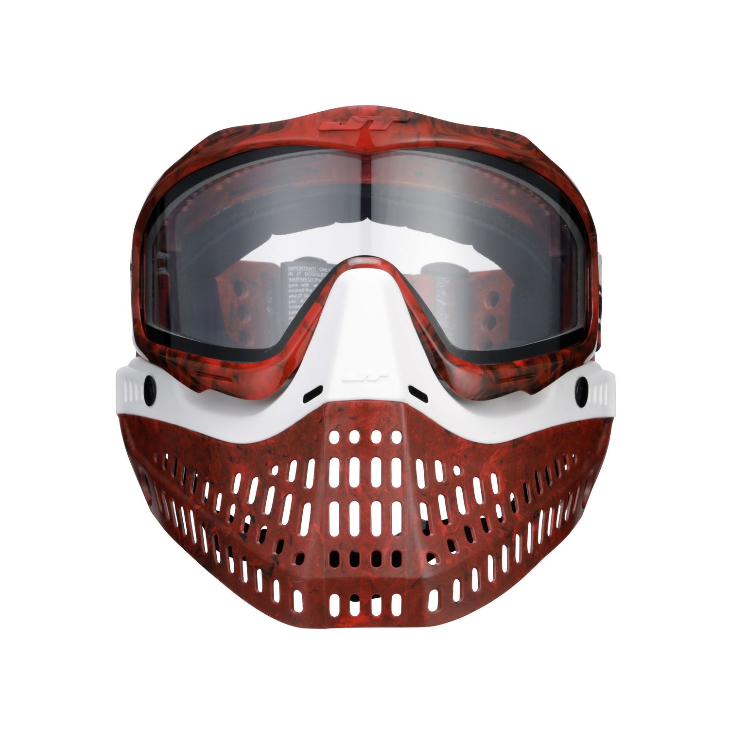 JT Proflex Goggles LE Marble- Red/White- Away