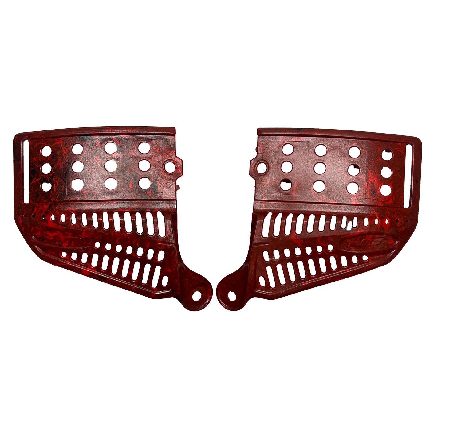 JT Spectra/ Proflex  Ears - Red Marble
