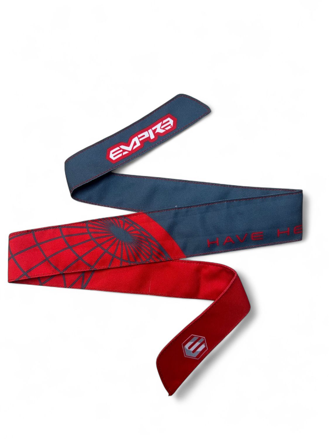 Empire Headband - Grey/ Red