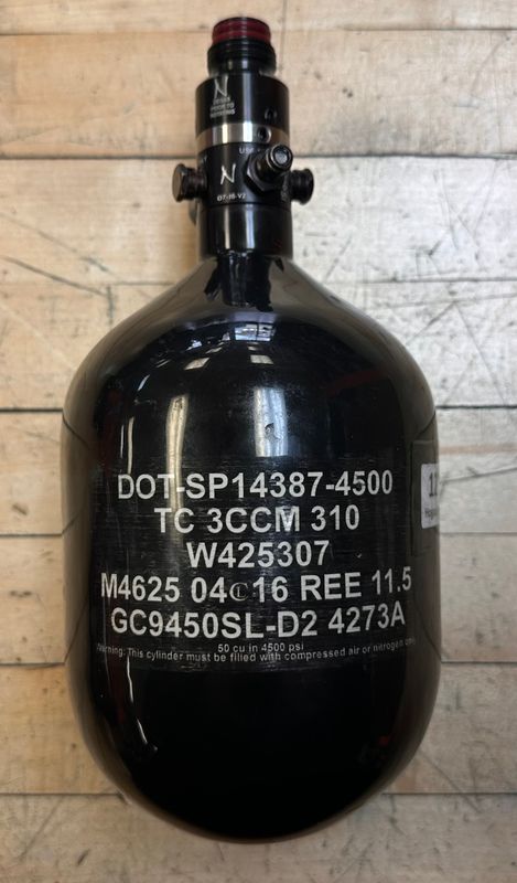 Pre Owned Ninja 50/ 4500 Compressed Air Tank PRO V2