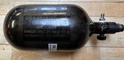 Pre Owned Ninja 68/ 4500 Compressed Air Tank - Translucent Black