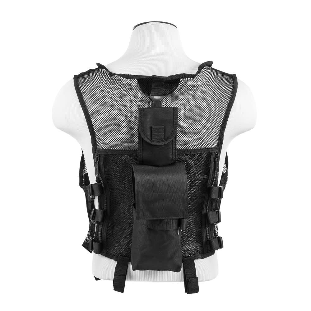 NC Star Mesh Tactical Vest - Black