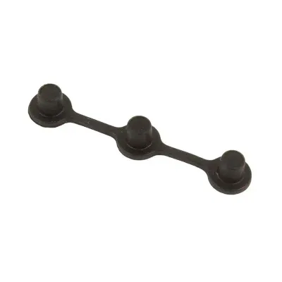 Planet Eclipse Black  Button Strip