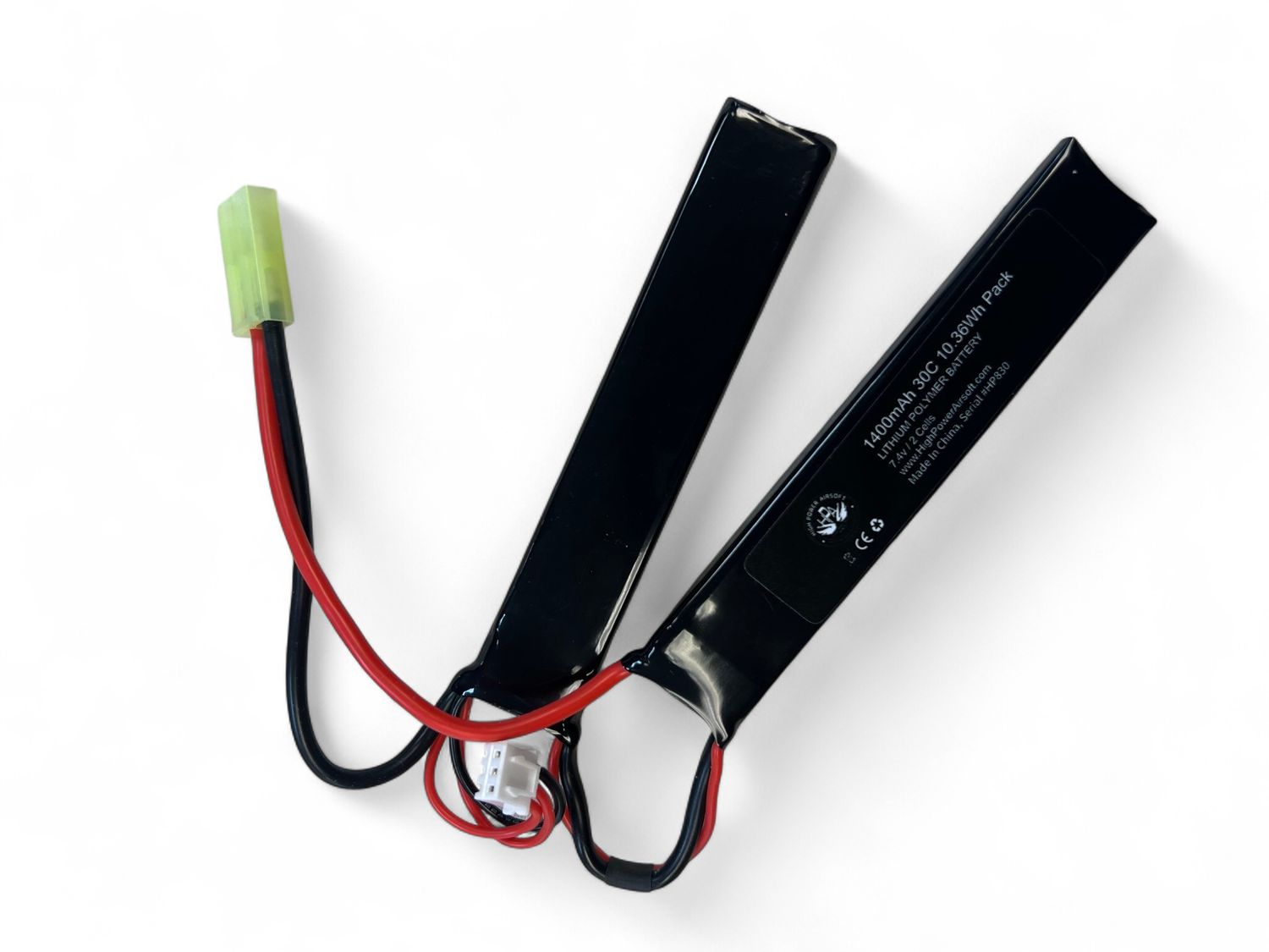 HPA 7.4V NunChuck 1400 Mah LIPO BATTERY (Tamiya)