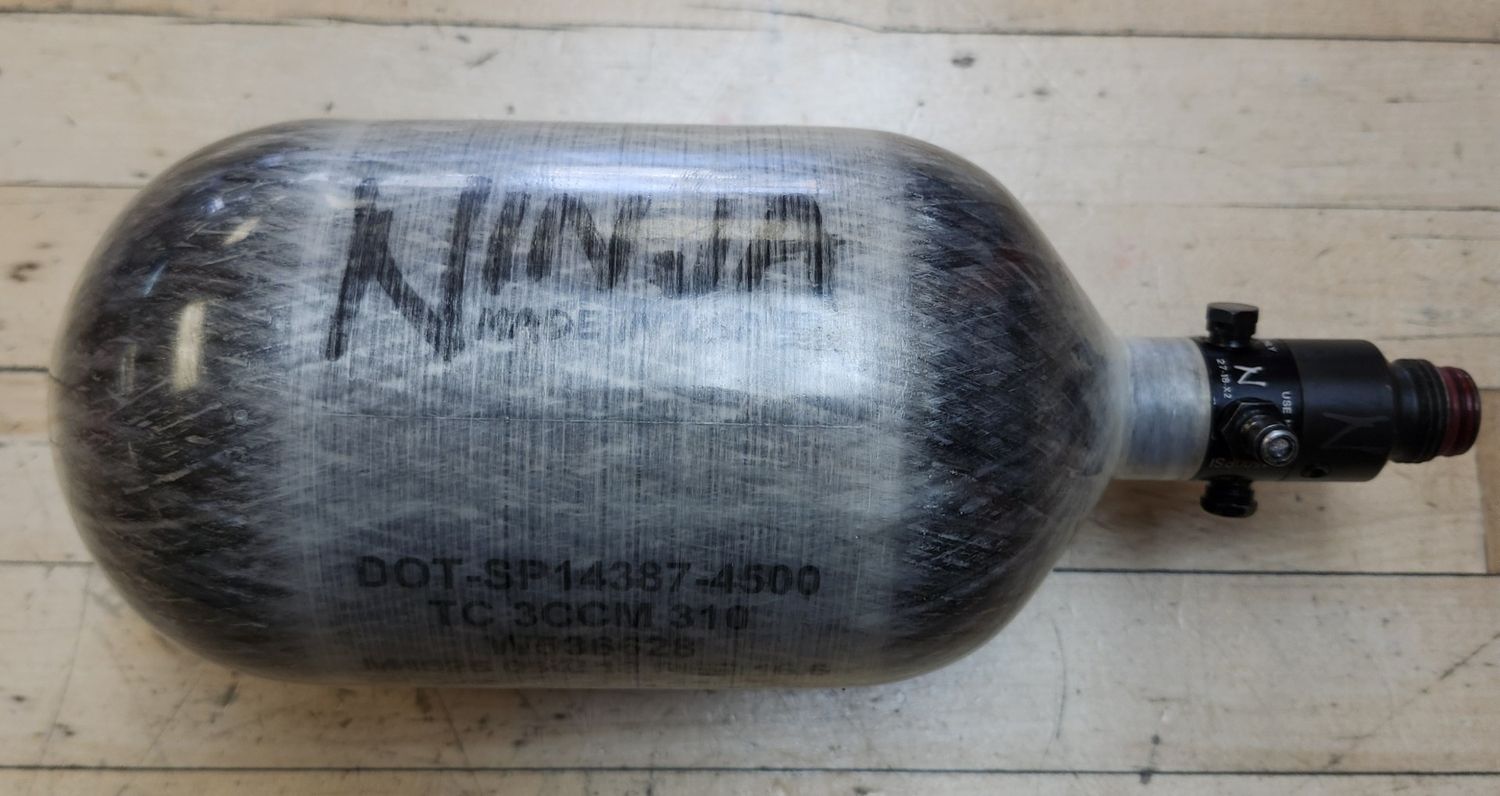 Pre Owned Ninja 68/ 4500 Compressed Air Tank 06/18