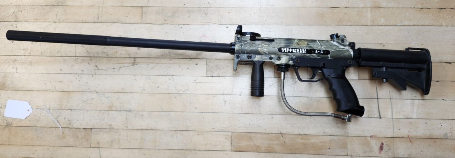 Pre Owned Tippmann A5 Real Tree w/ Response