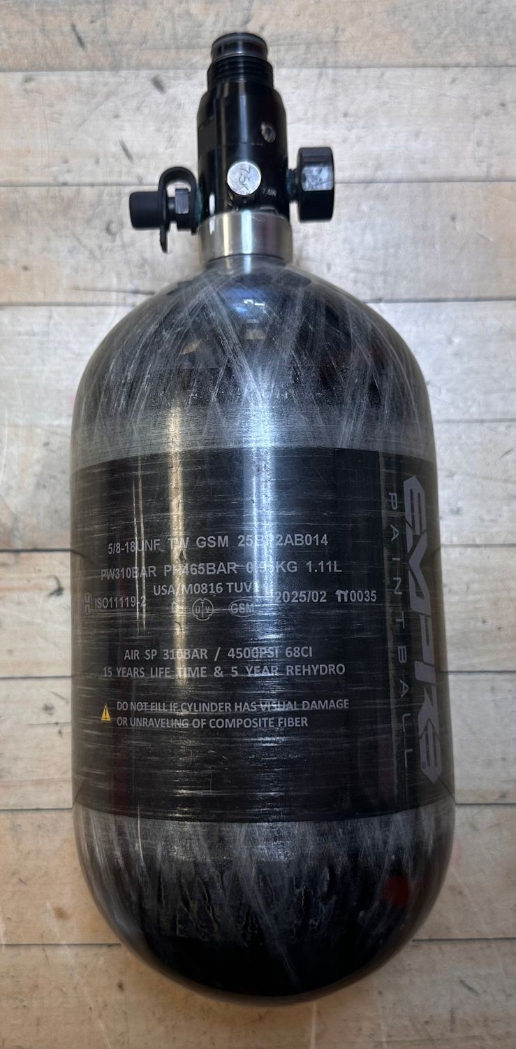 Pre Owned Empire 68/ 4500 Compressed Air Tank 02/2025