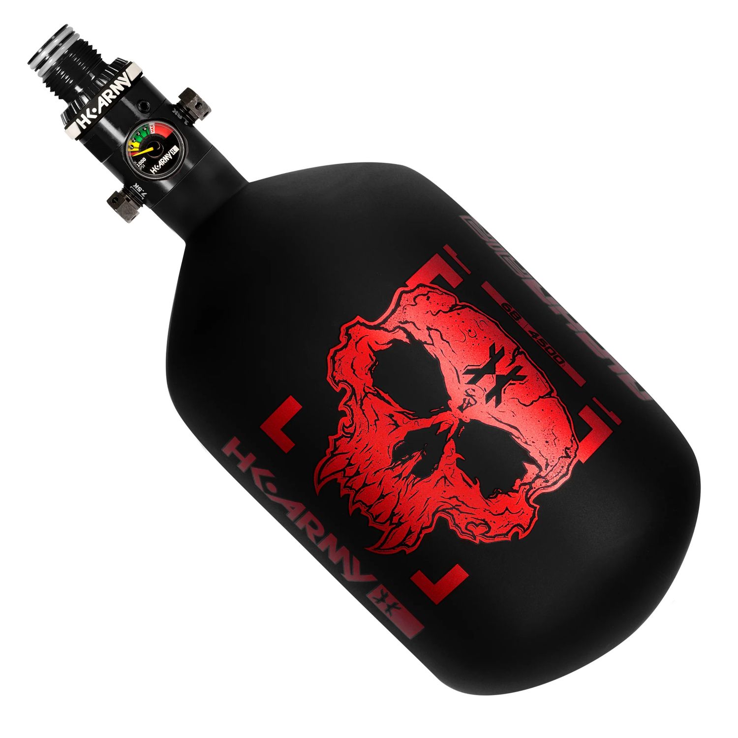 HK Army Compressed Air Tank Alpha 68 / 4500 - Doom Scorch (Black/ Red)