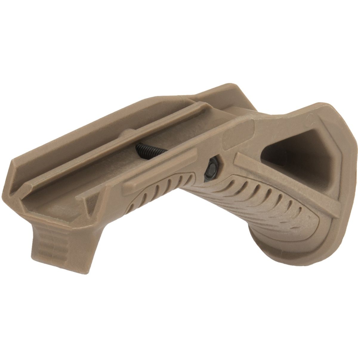 G-Force Picatinny Grooved Angled Foregrip - Dark Earth