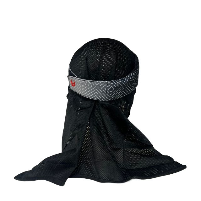 Toxic Performance Paintball Headwrap- Black Square