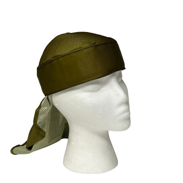 Toxic Performance Headwrap- Olive Lumberjack