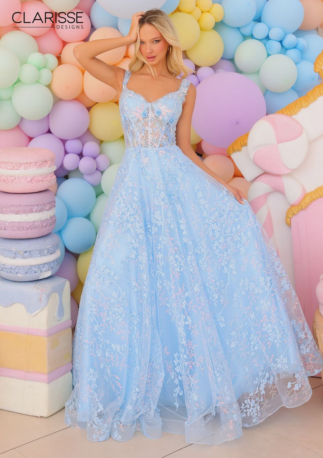 810787 Clarisse Light Blue