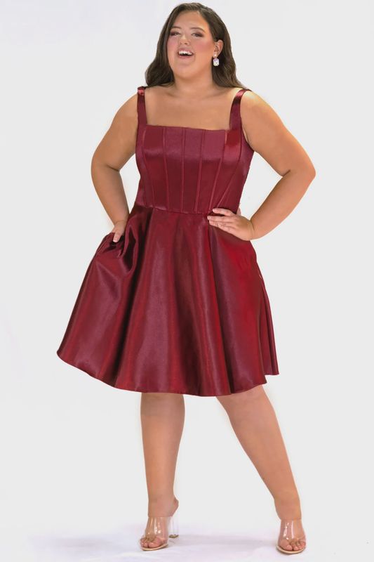 SC8146 Burgundy By Sydney&#39;s Closet
