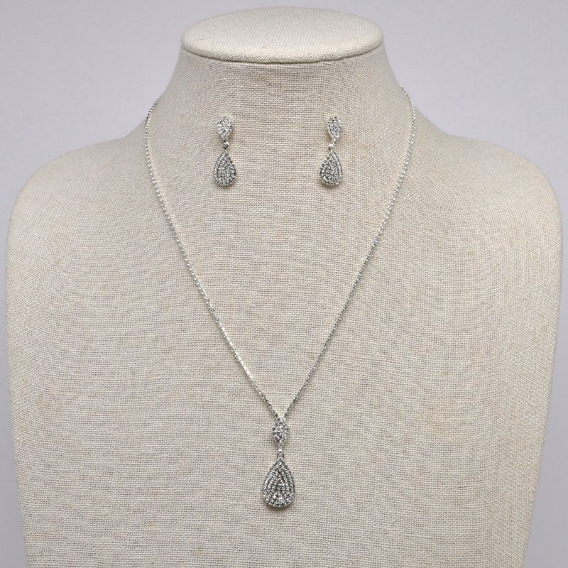 EN17685S1S CLR/S SML STNS DBL TRDRP DNGL SET